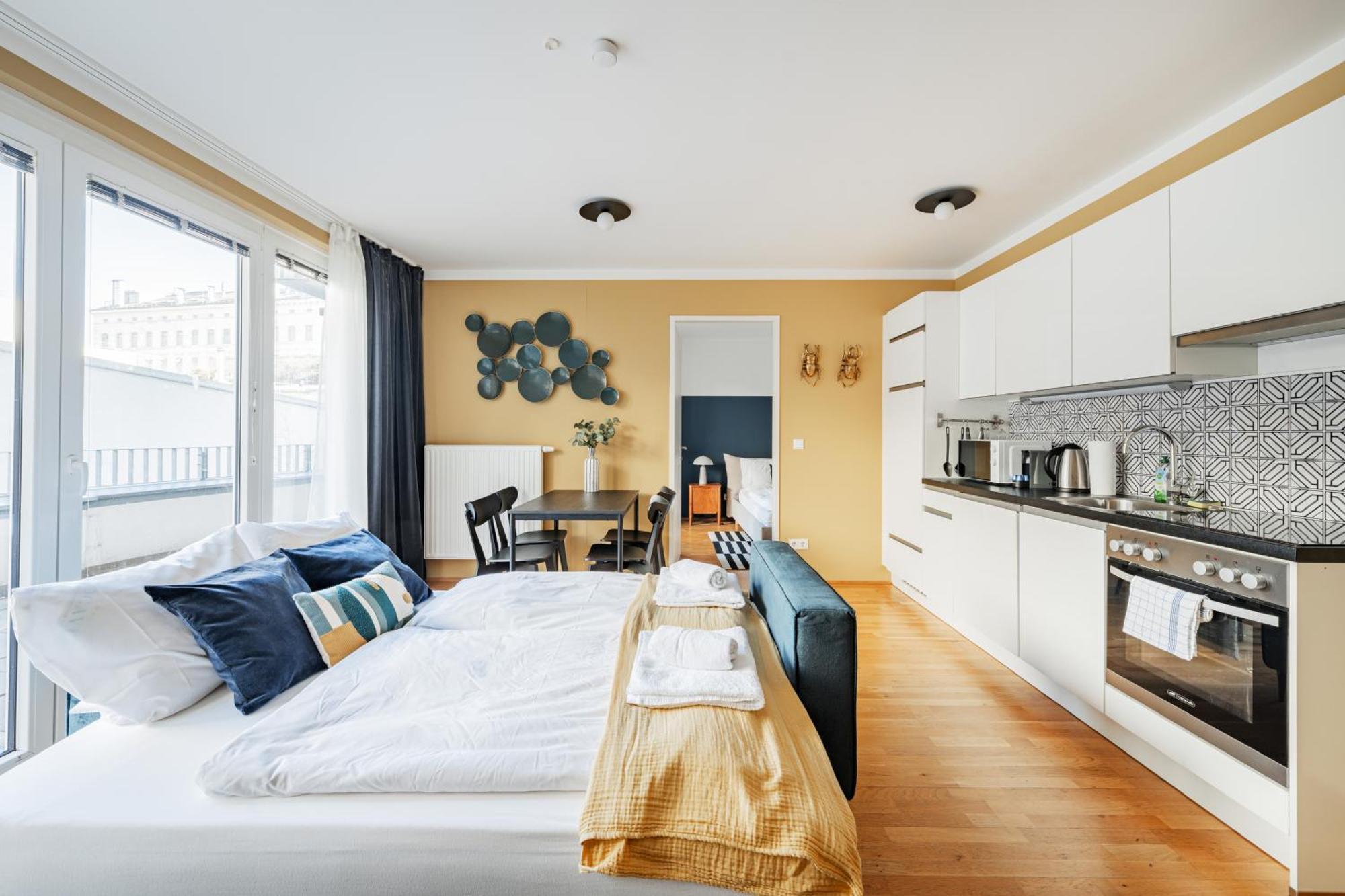 Modern Living Apartments Vienna, 15 Min To Center ภายนอก รูปภาพ