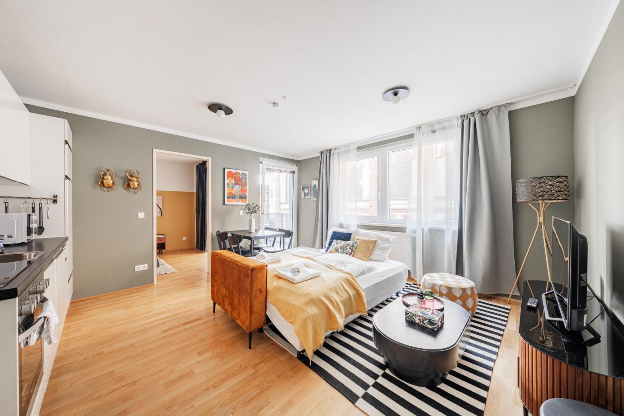 Modern Living Apartments Vienna, 15 Min To Center ภายนอก รูปภาพ