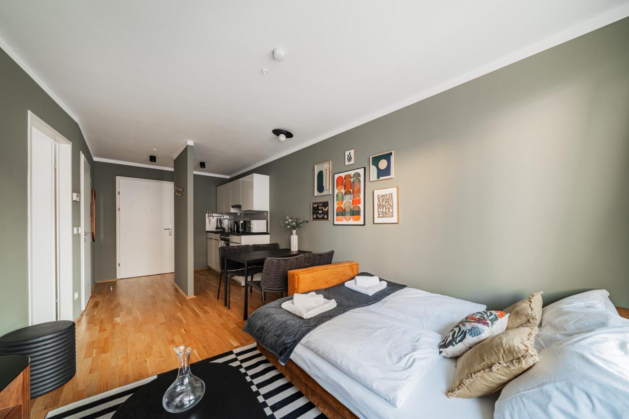 Modern Living Apartments Vienna, 15 Min To Center ภายนอก รูปภาพ