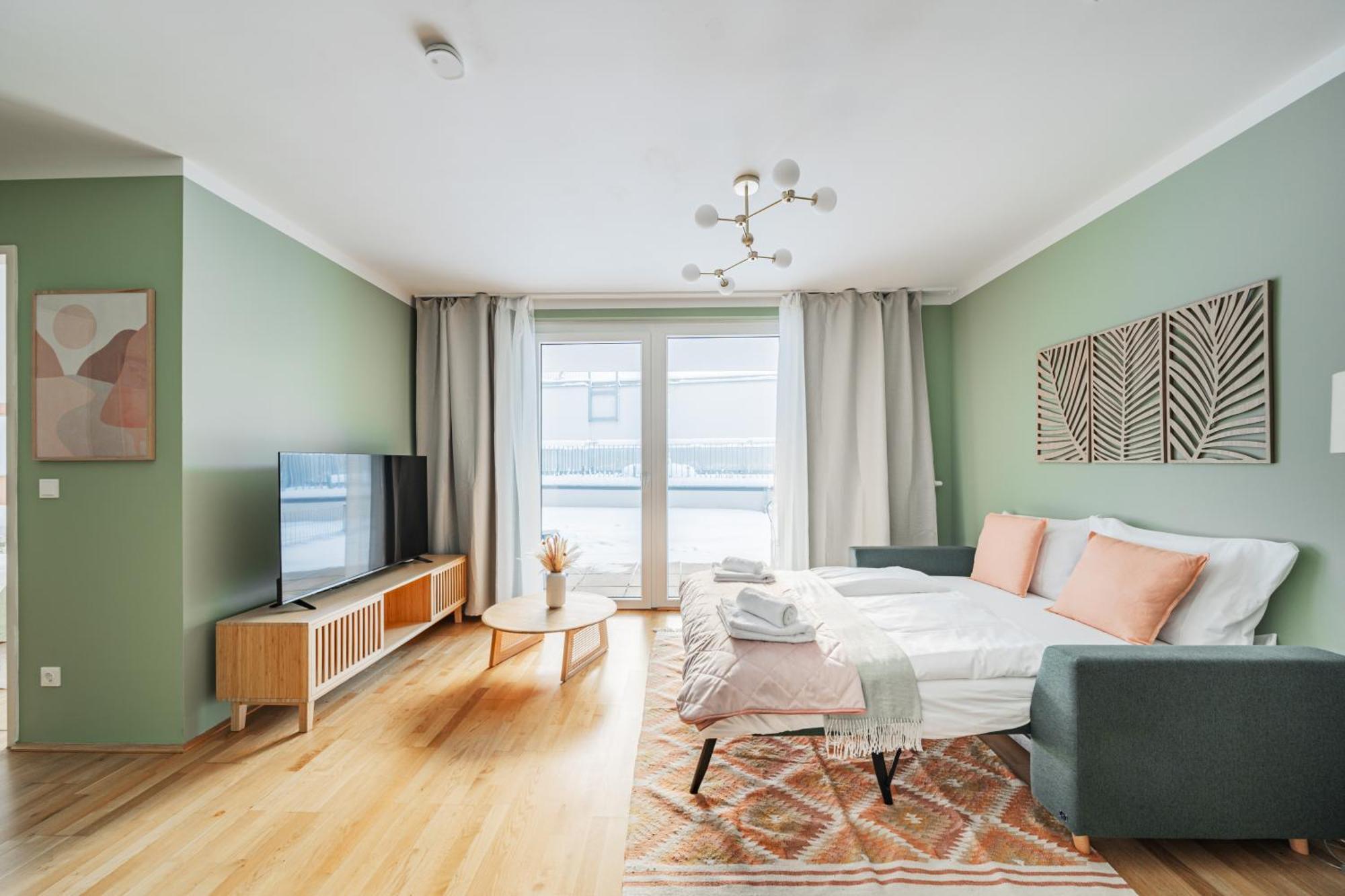 Modern Living Apartments Vienna, 15 Min To Center ภายนอก รูปภาพ