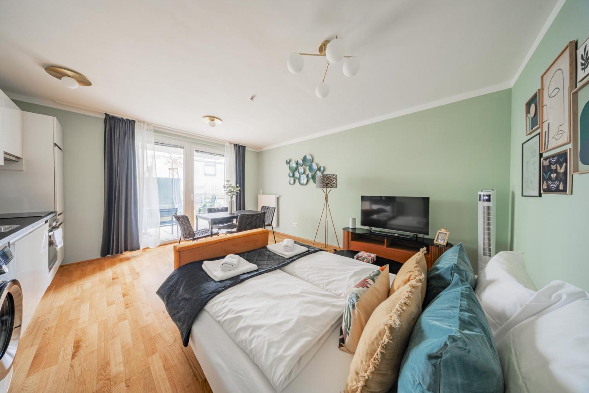 Modern Living Apartments Vienna, 15 Min To Center ภายนอก รูปภาพ